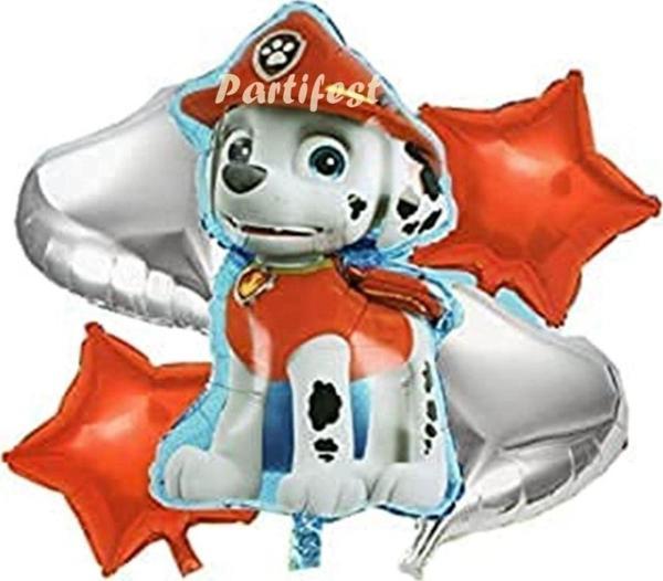 Parti Station Paw Patrol Balon Seti Paw Petrol Balon Seti Paw Patrol Doğum Günü Set Paw Patrol Marshall - Image 1