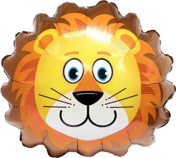 Parti Station 1 Adet Safari Konsepti Doğum Günü Aslan Hayvan Folyo Balon - Image 1