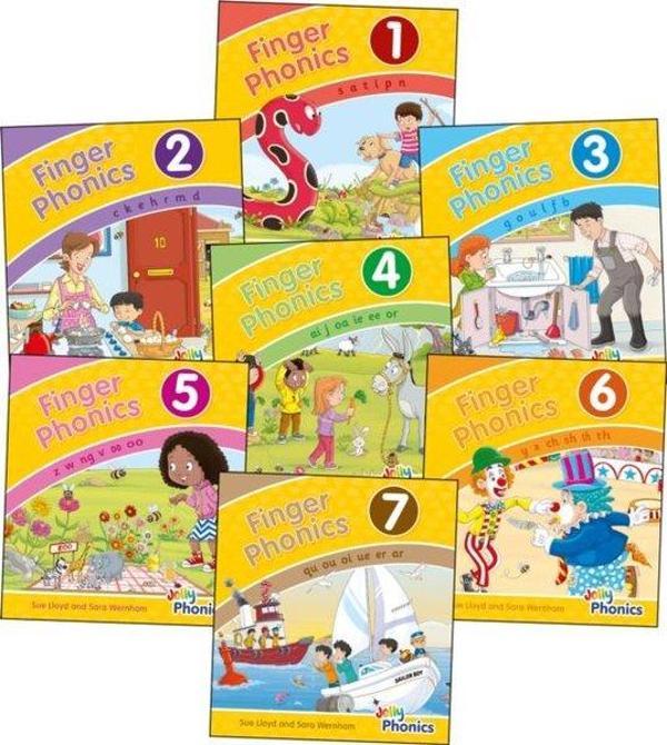 Finger Phonics Books 1-7 - Jolly Learning Ltd - Image 1