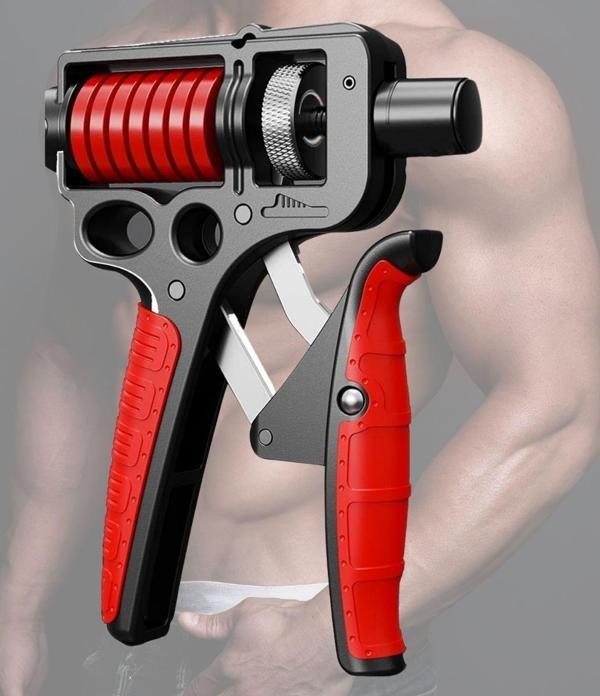BUFFER® Profesyonel El Bilek ve Kol Güçlendirici Kavrama Egzersiz Aleti Ayarlanabilir El Yayı - Image 1