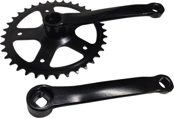 Bisiklet 36 Dişli Aynakol ve Solkolu 36T 140mm SJ140 Siyah 20 Jant Bisiklet Aynakol Dişlisi - Image 1