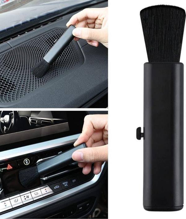 BUFFER® Açılıp Kapanabilen Oto Bakım Araç Araba Detay Temizlik Fırçası - Image 1