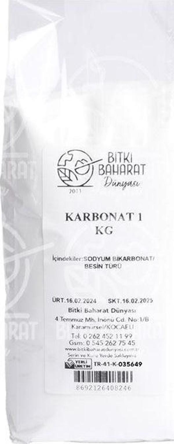 Bitki & Baharat Dünyası Karbonat 1 Kg - Image 1