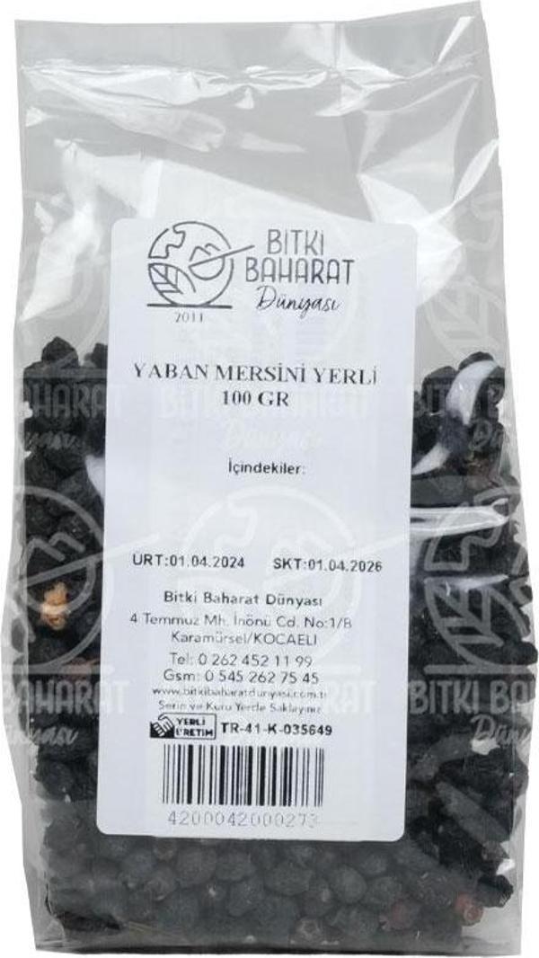 Yaban Mersini Yerli 100 Gr - Image 1