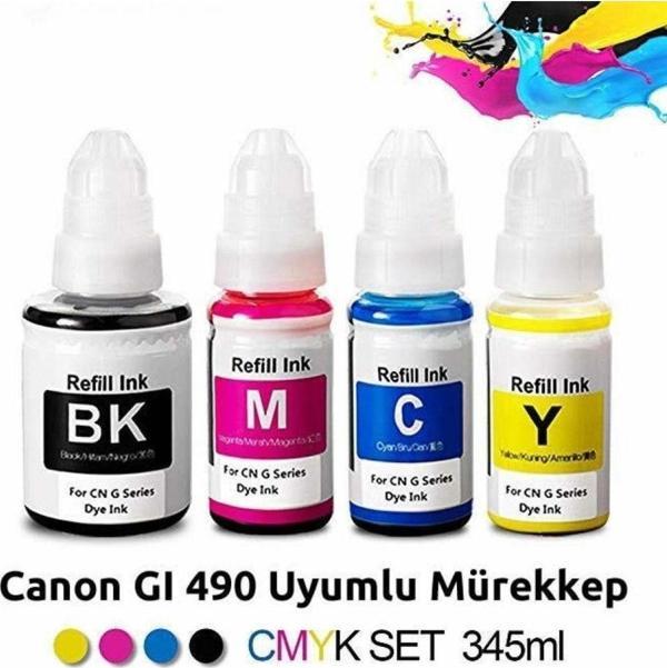 Sizinsepetiniz Canon G1411 Mürekkep Seti Muadil (Gı 490) - Image 1