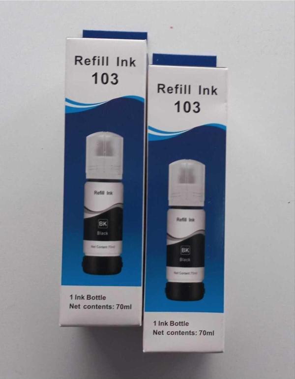 Sizinsepetiniz Epson 103 Uyumlu Siyah Muadil Mürekkep 2 Li Paket- L1110/L3110/L3111/L3150/L3151/L5190/ - Image 1