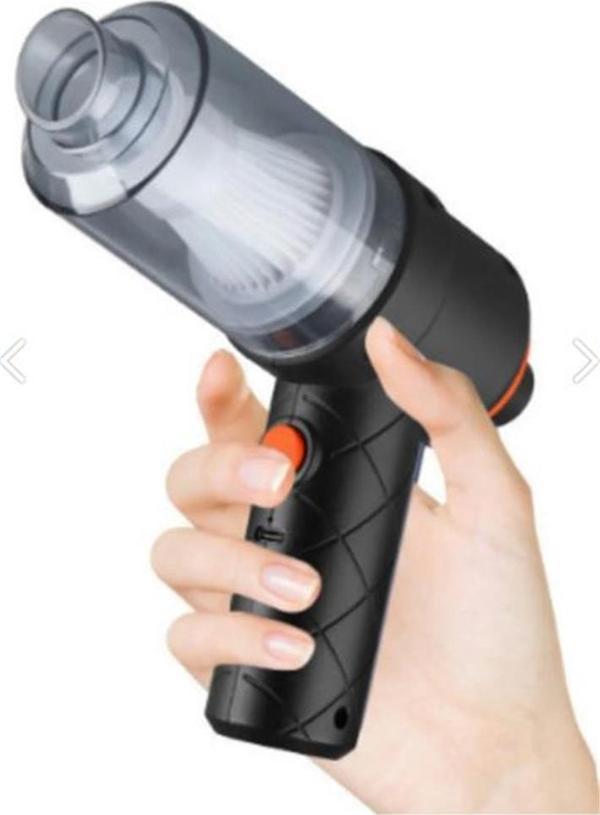 Proseg PR-AS01 3000pa Şarjlı 1200 mAh Batarya Siyah Araç İçi El Süpürgesi - Image 1