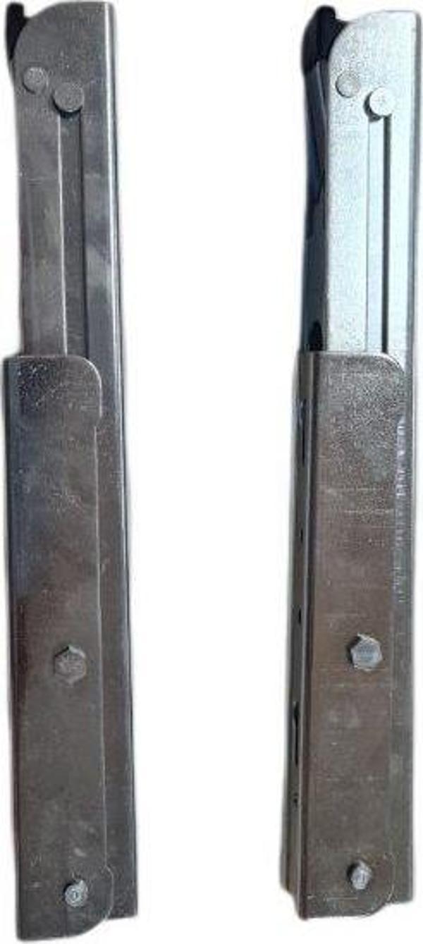 ŞEN METAL Mandallı Katlanabilir Masa Konsolu Çinko 40 cm (1çift) - Image 1