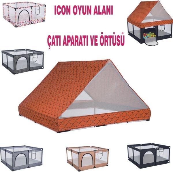 Lia Bebek Lia Bebek Oyun Alanı Çatı Aksesuarı 120X120 Ebatı - Image 1