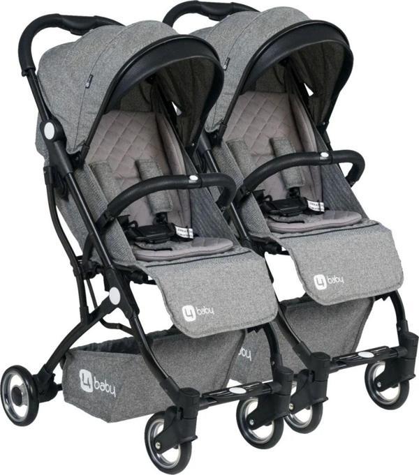 Mimma Baby Dron İkiz Kabin Bebek Arabası - Image 1
