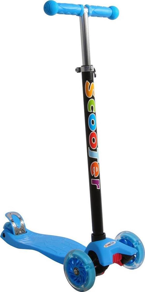 Xslide Safe Işıklı Tekerlekli Scooter-MAVİ - Image 1