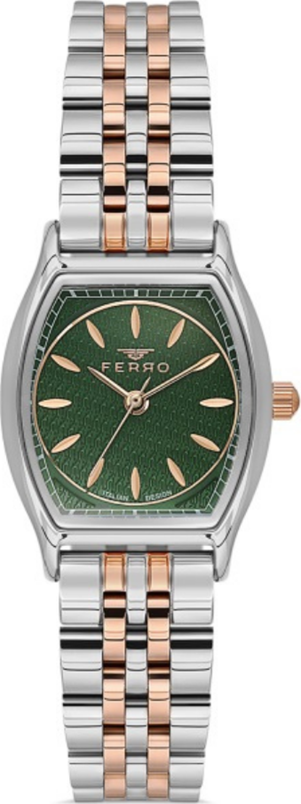 FERRO FL40118A-E6 Çelik Kordon Kadın Kol Saati - Image 1