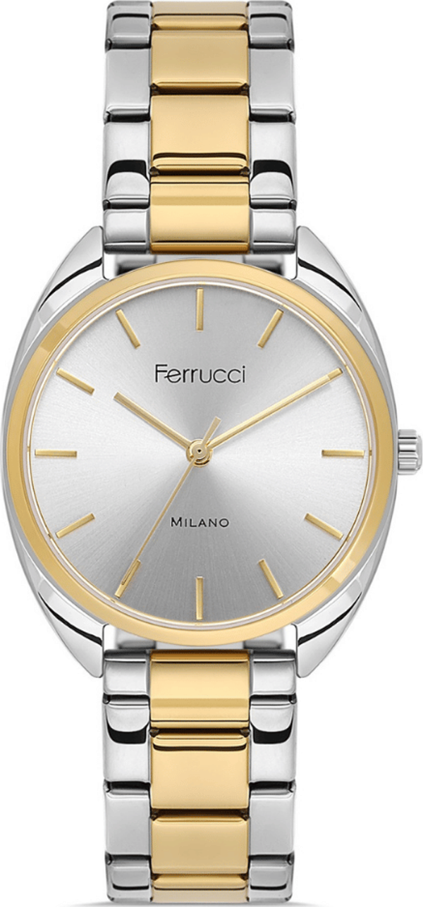 Ferrucci FER.03437M.05 Çelik Kordon Kadın Kol Saati - Image 1