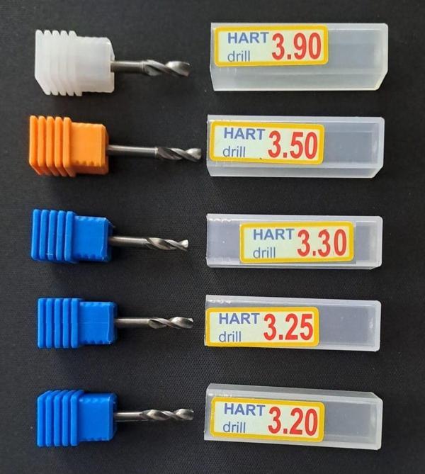 Depolife Cnc Metal Sondaj Tungsten Karbür Uç Seti (3.20 - 3.90) Matkap İçin Hard Drill Bıçak Takımı - Image 1