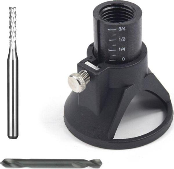 Depolife Dremel Ve Benzeri Mini Taşlama Için Dik Delme Ve Karbür Uç Fayans Kesme Derz Temizleme Cnc Karbit - Image 1