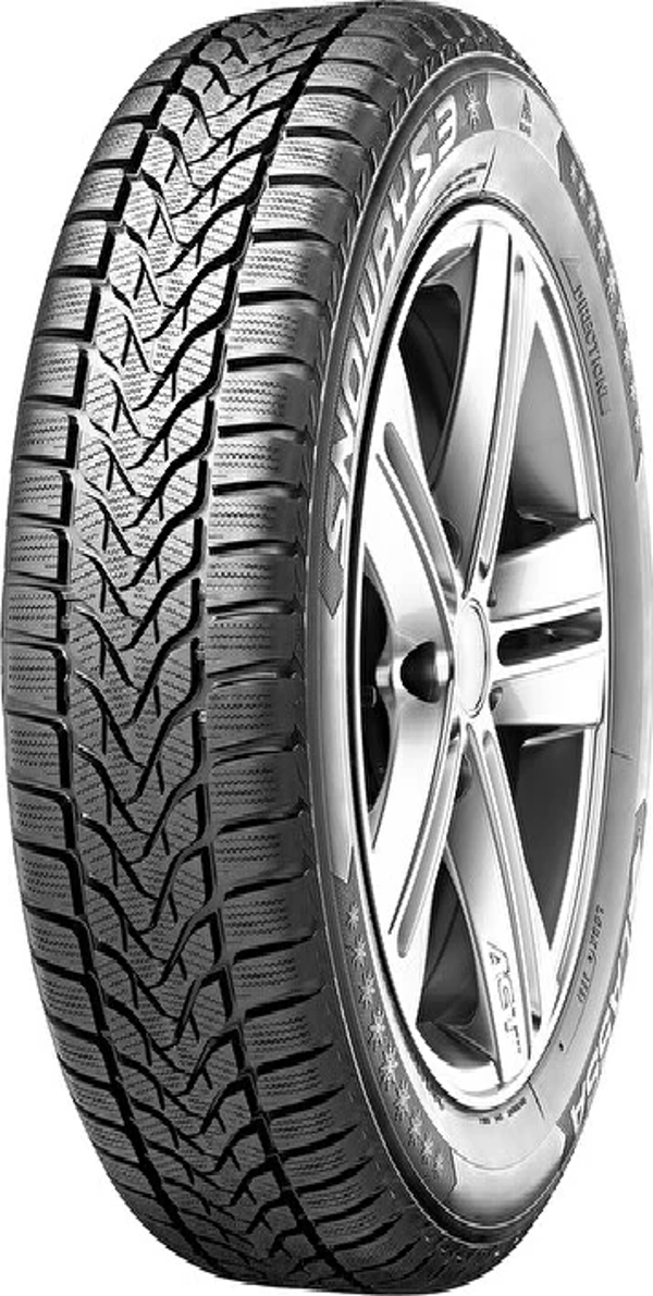 Lassa 195/50R15 82H  Snoways 3 M+S Oto Kış Lastiği (Üretim Yılı: 2018) - Image 1