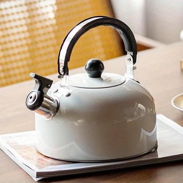 Valkyrie 3L Paslanmaz Çelik Düdüklü Kettle Su Isıtıcısı Çaydanlık Islıklı Demlik - Image 1