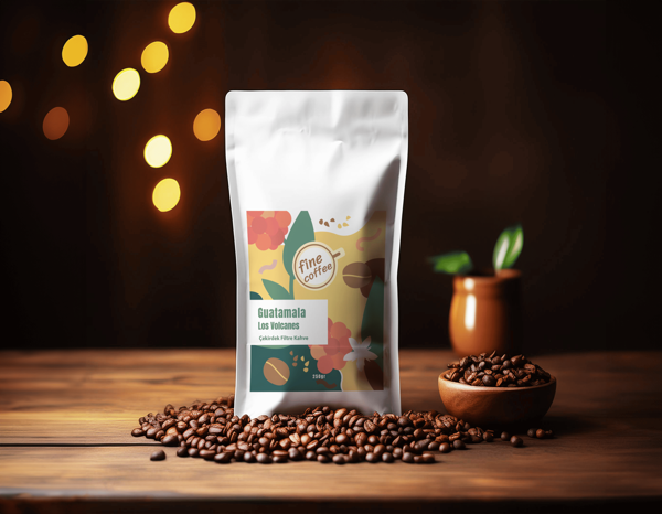 Guatemala Los Volcano Yöresel Kavrulmuş Kahve 250 GR. - Image 1