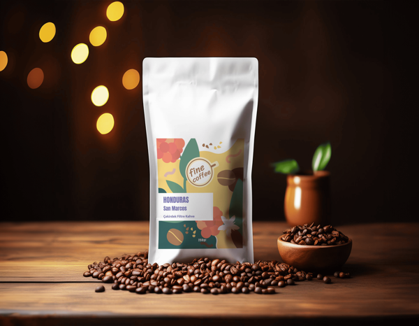 Honduras San Marcos Yöresel Kavrulmuş Kahve 260 GR. - Image 1