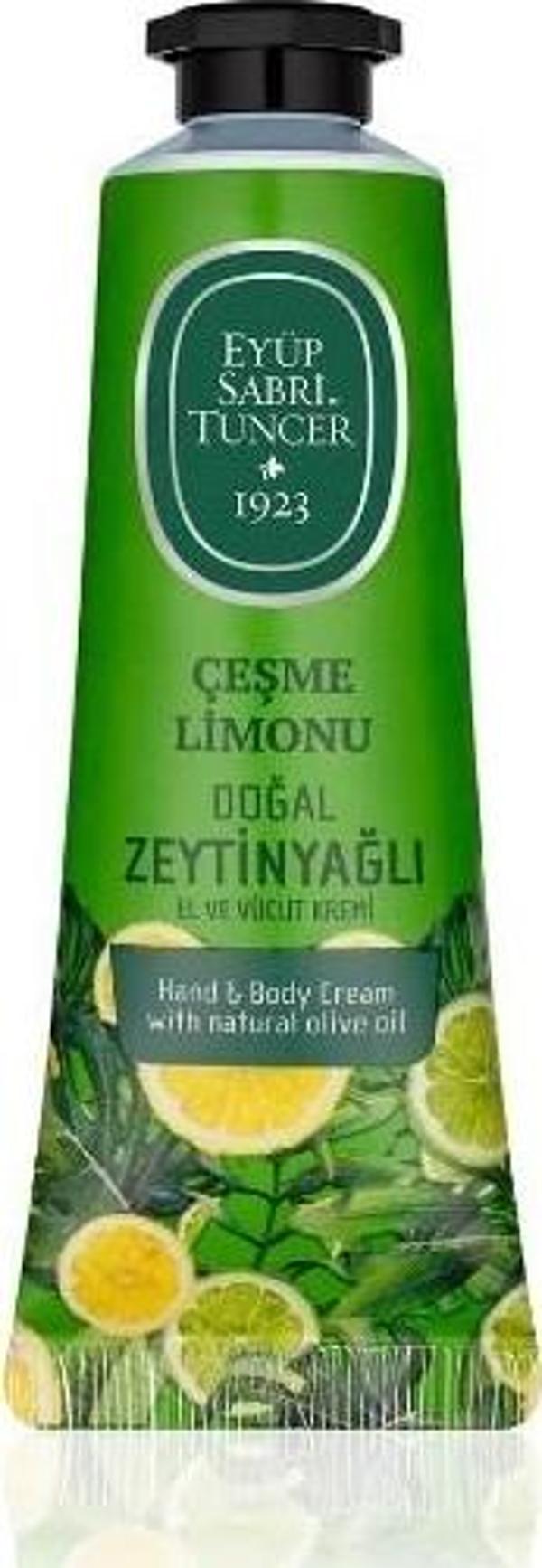 Eyüp Sabri Tuncer El Ve Vücut Kremi Çeşme Limon 50 Ml - Image 1
