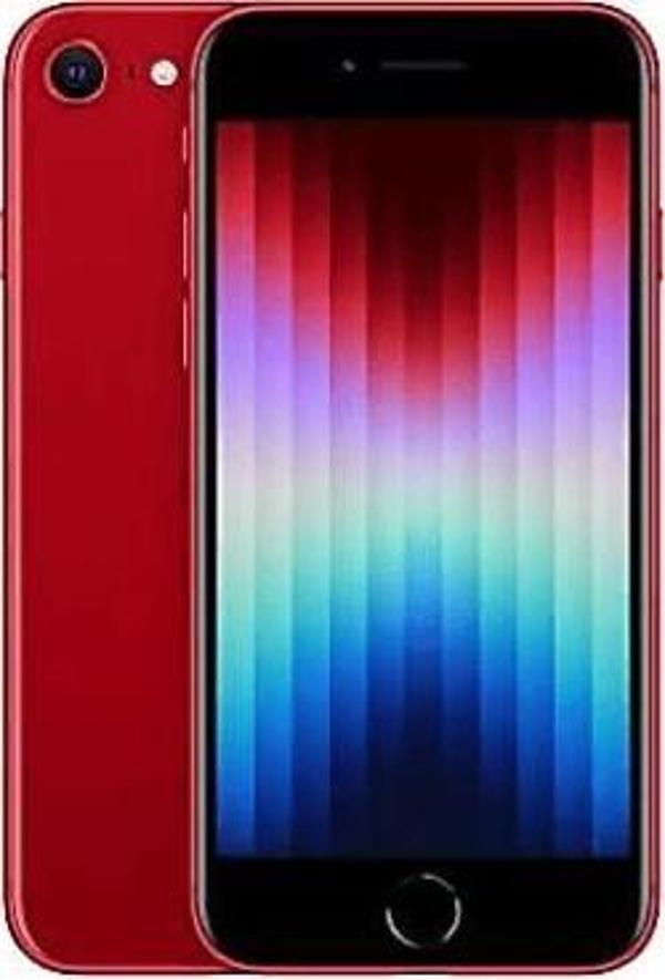 Yenilenmiş IPHONE SE 2022 (3.Nesil) 64GB -C Kalite- Kırmızı - Image 1