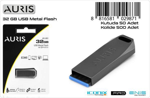 Auris Usb Metal Flash Bellek 32 Gb - Image 1