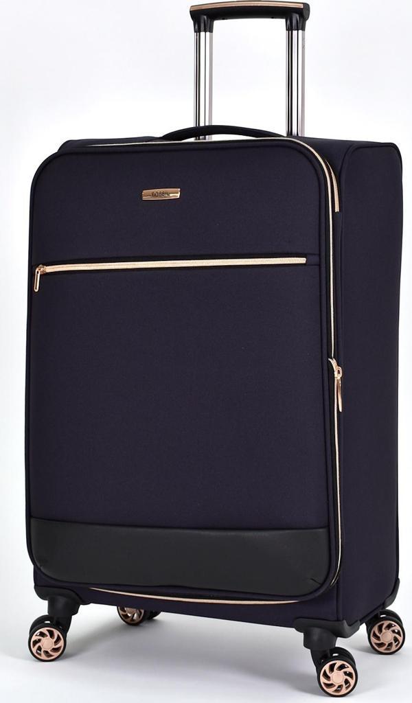 Fossil Ultra Light Kumaş Orta Boy Valiz Lacivert FSL027 - Image 1