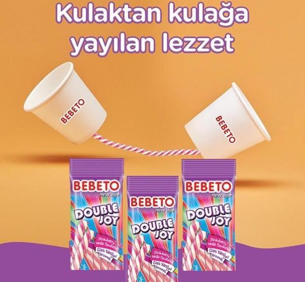 Bebeto Double Joy 75 gr 3 Adet - Image 1