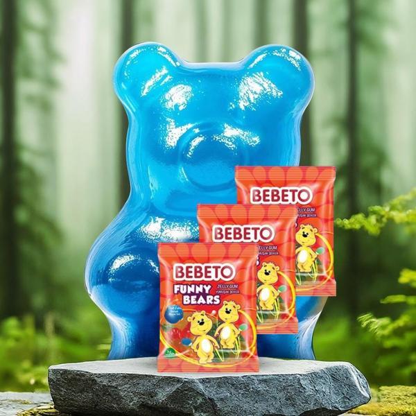 Bebeto Funny Bears 80 Gr 3 Adet - Image 1
