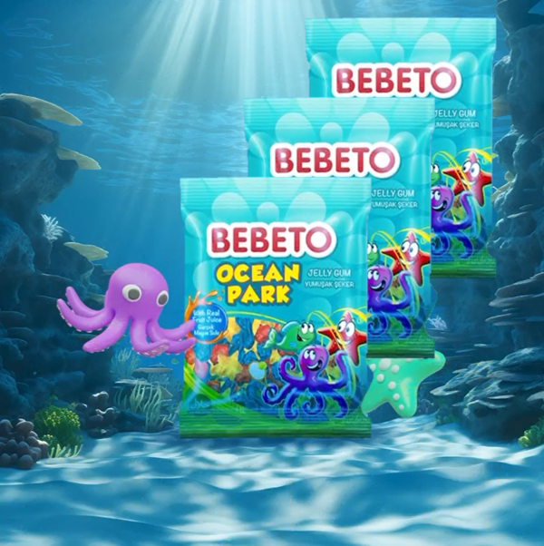 Bebeto Ocean Park 80 Gr 3 Adet - Image 1