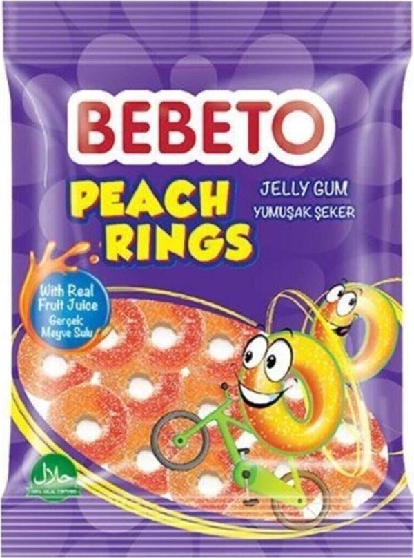 Peach Rıngs 80gx12 Adet - Image 1