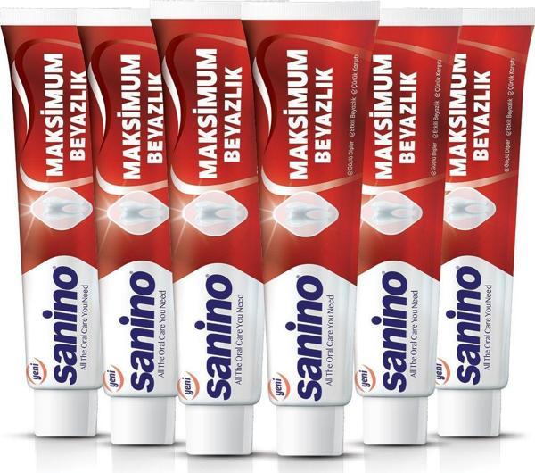 Maksimum Beyazlık Diş Macunu 6x75 ml - Image 1