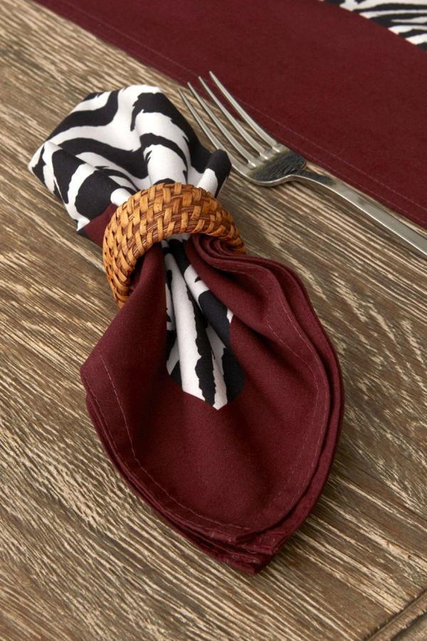 Karaca Home Zebra Desenli 2li Peçete 40x40 cm  - Image 1