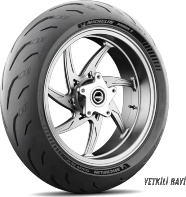 Michelin Power 6 (190/50-17) Arka Lastik 73W - Image 1