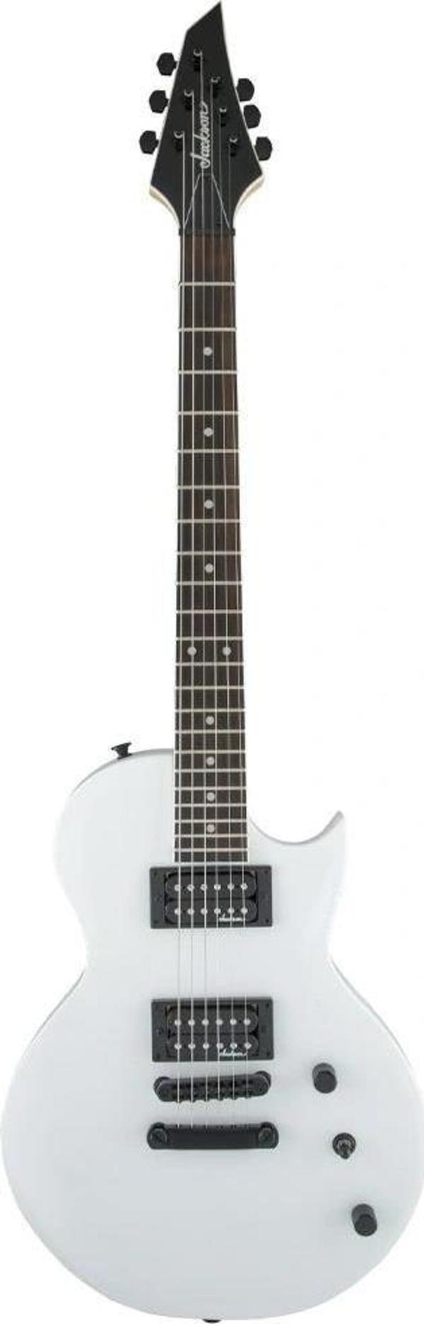 Jackson Monarkh SC JS22 Elektro Gitar Amaranth Klavye Snow White  - Image 1