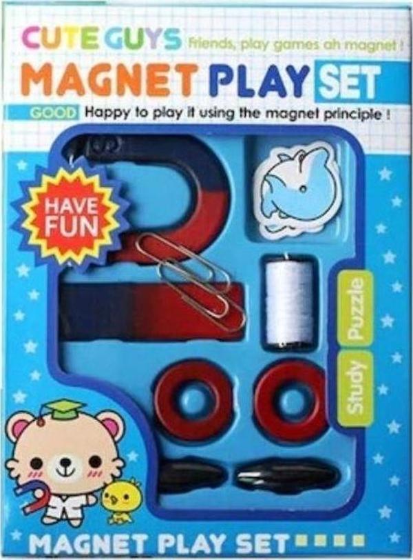 Manyetik Mıknatıs Deney Seti Kutulu Mıknatıs Seti - Image 1