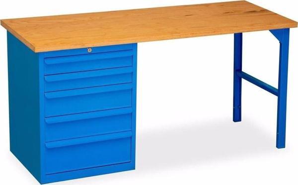1.7 Metre 5 Çekmeceli Çalışma Tezgahı İE.CCT.17.5 - Image 1