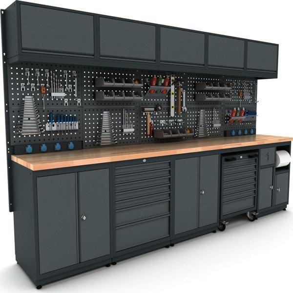 3.1 Metre Modüler Çalışma Tezgahı İE.36.18.27 - Image 1