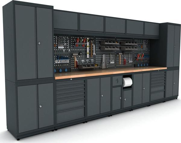4.3 Metre Modüler Çalışma Tezgahı İE.36.18.41 - Image 1