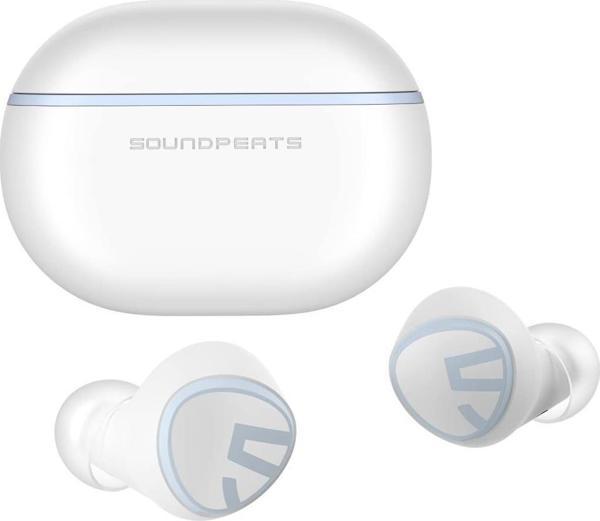 Soundpeats Mini TWS Kulak İçi Bluetooth Kulaklık Beyaz - Image 1