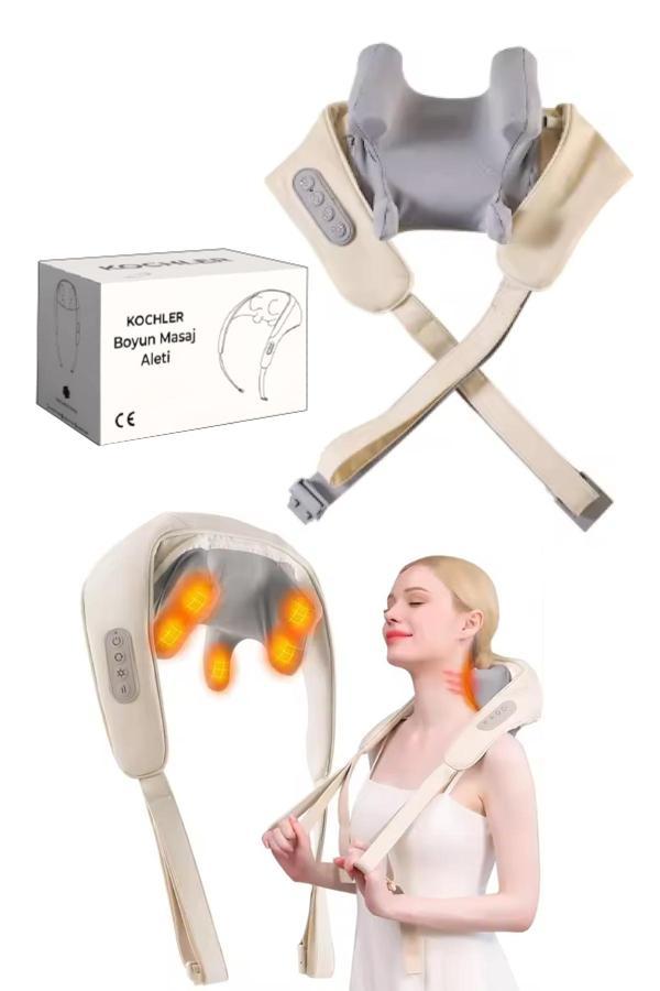 Şarjlı Boyun, Kol, Omuz ve Bacak Masaj Aleti – Derin Doku Titreşimli Masaj Cihazı - Image 1