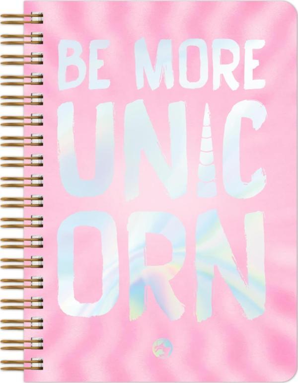 Utopia Spiralli Defter Çizgili Unicorn 17x24 cm - Image 1