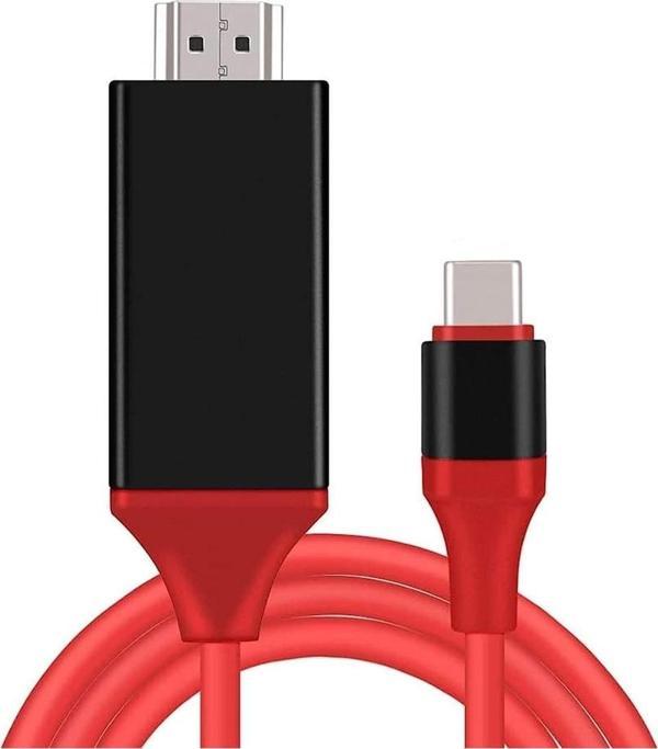 AN2260 Type-c to Hdmi IOS Android Tablet Pc Telefon Tv Usb-C 4K HDMI Görüntü ve Ses Aktarım Kablosu - Image 1
