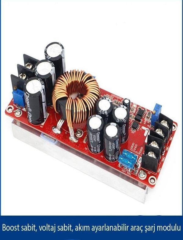 Voltaj Yükseltici 1800W 40A DC-DC Boost Dönüştürücü Regülatör - Image 1
