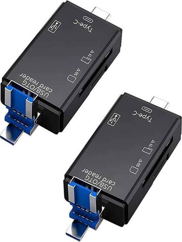 Kart Okuyucu Type-c Micro Usb Otg SD Kart/Micro Sd Kart Çok Fonksiyonlu Çevirici - Image 1