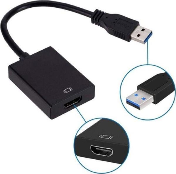 USB 3.0 To HDMI Çevirici Dönüştürücü Kablo Adaptör - Image 1