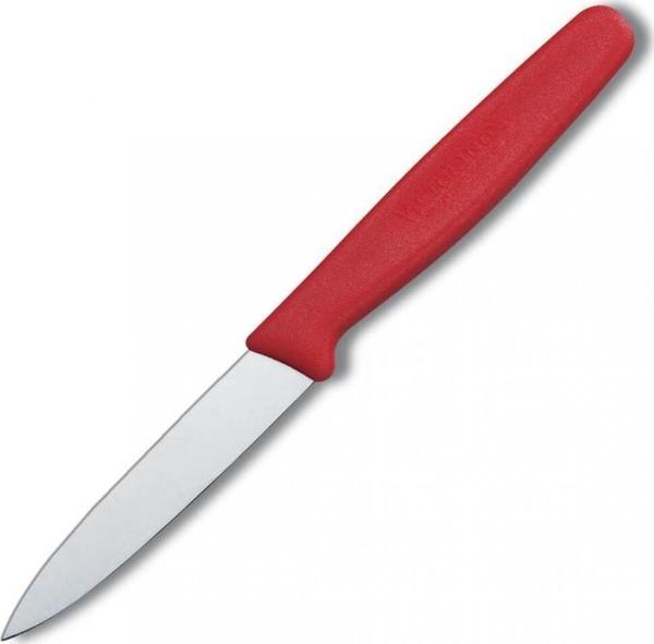 Victorinox Soyma Bıçağı 8Cm Sivri Krmzı Eos - Image 1