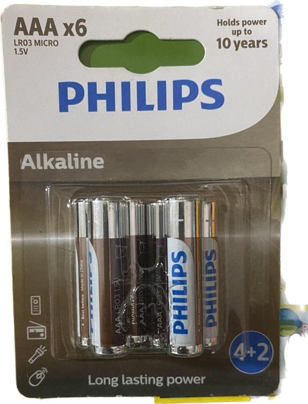 Phılıps AAA alkaline ince pil - Image 1