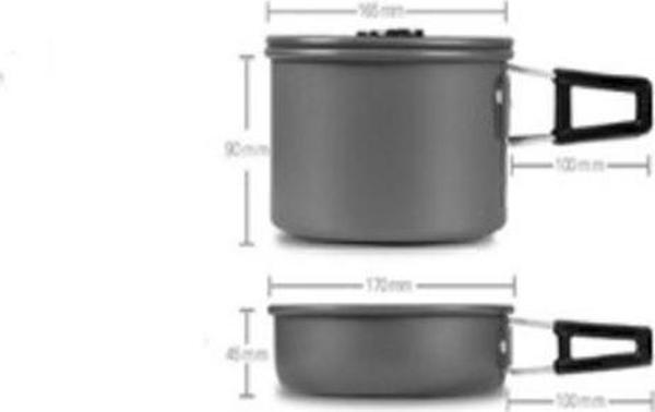 Kamp Pişirme Seti 2 Parça - Image 1