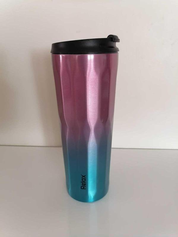 SS 500 ml Paslanmaz Çelik Thermos Mug Bardak - Image 1